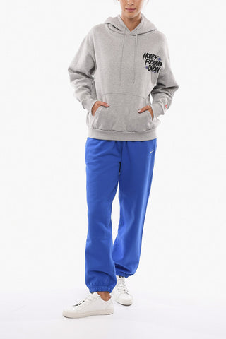 Felpa UNISEX Hoodie in Cotone Felpato