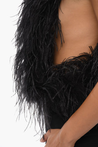 Ostrich Feather SIENNA Tank Top