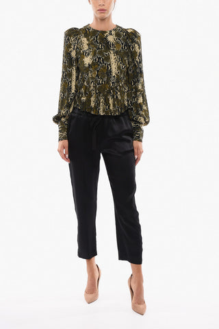 Solid Color BUDDY Pants with Drawstring Waist