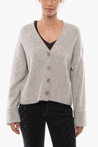 Cardigan in Misto Lana a Coste