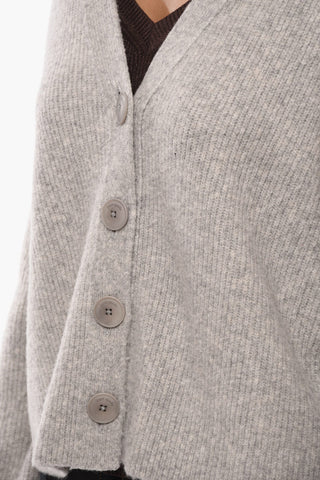 Cardigan in Misto Lana a Coste