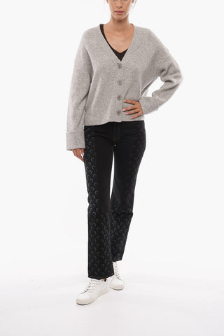 Cardigan in Misto Lana a Coste