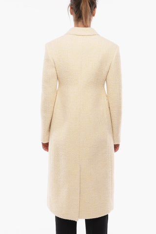 Cappotto in Lana Bouclé con Doppiopetto