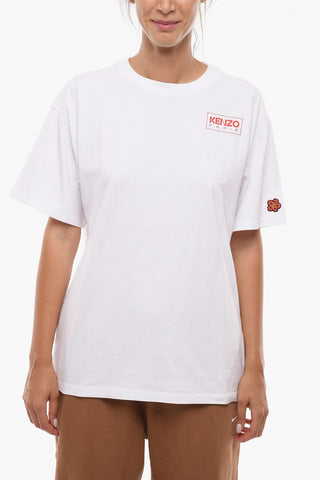 Oversized T-shirt with Logo Print