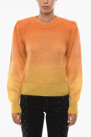ETOILE Merino-wool DENIZA Crewneck Sweater in Gradient Effect