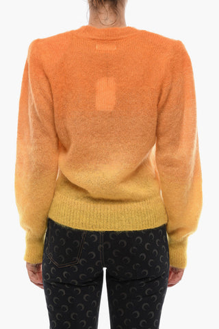 ETOILE Merino-wool DENIZA Crewneck Sweater in Gradient Effect