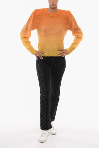 ETOILE Merino-wool DENIZA Crewneck Sweater in Gradient Effect