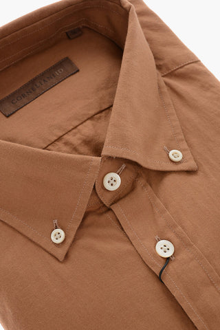 ID Button-down Popeline Cotton Shirt