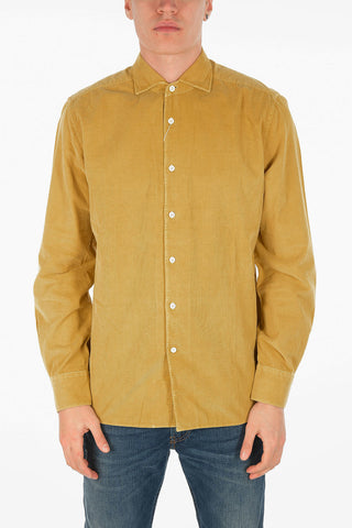 Standard Collar Corduroy Shirt