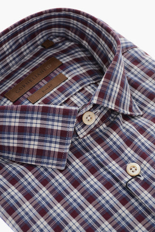ID Camicia SLIM FIT in Cotone con Motivo District
