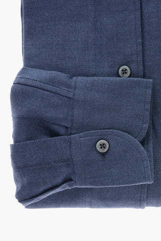 ID Standard Collar Herringbone Cotton Shirt