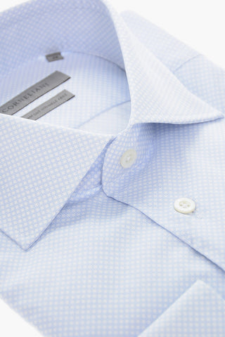 Geometric Patterned COMFORT WRINKLE FREE Cotton Shirt