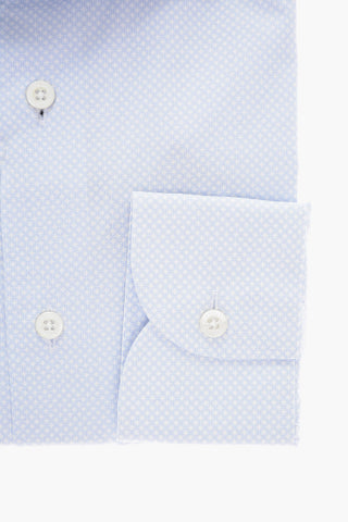 Geometric Patterned COMFORT WRINKLE FREE Cotton Shirt