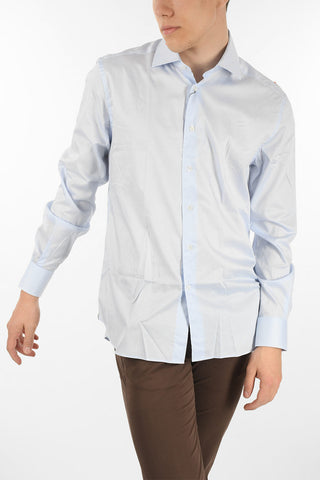 Geometric Patterned COMFORT WRINKLE FREE Cotton Shirt
