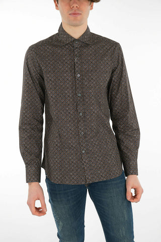 ID Standard Collar Herringbone Cotton Shirt