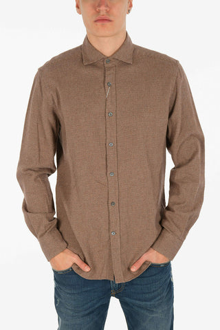 ID Embroidered Logo Denim Shirt