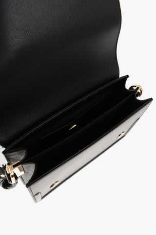 LOVE Borsa a Spalla LOVE BRIDGE in Ecopelle con Passante Doppio Cuore in Metallo