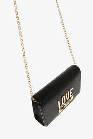 LOVE Borsa in Ecopelle con Tracolla a Catena