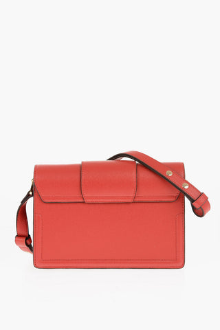 LOVE Borsa a Spalla LOVE BRIDGE in Ecopelle con Passante Doppio Cuore in Metallo