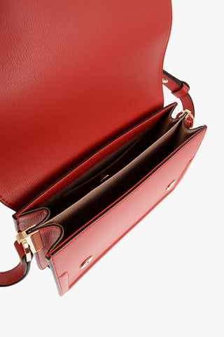 LOVE Borsa a Spalla LOVE BRIDGE in Ecopelle con Passante Doppio Cuore in Metallo