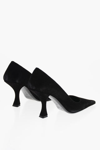 Spool Heel VIVA Suede Pumps 9cm