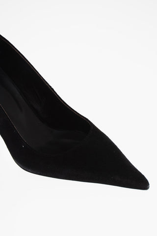 Spool Heel VIVA Suede Pumps 9cm