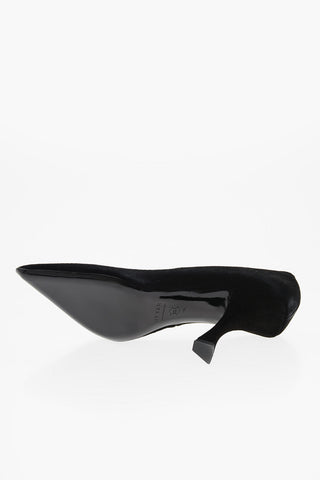 Spool Heel VIVA Suede Pumps 9cm