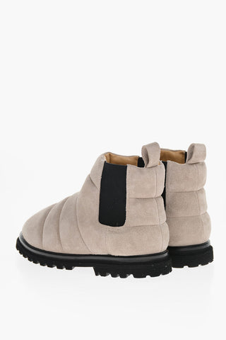 Quilted Suede BEDE Booties