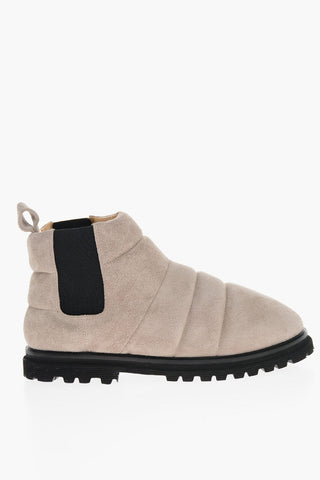 Quilted Suede BEDE Booties