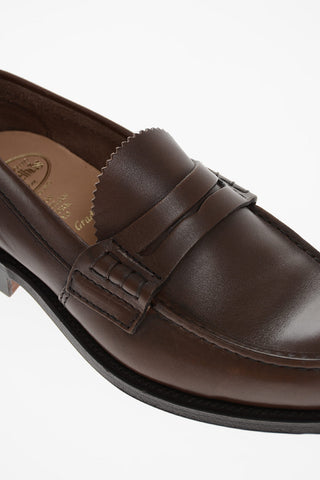 Leather PEMBREY Penny Loafers with Cuir Sole