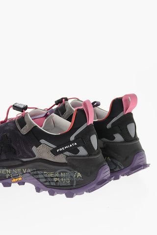 Low-top CROSS Sneakers with Drawstring-laces