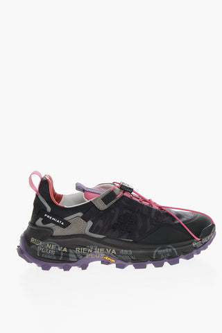 Low-top CROSS Sneakers with Drawstring-laces
