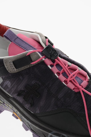 Low-top CROSS Sneakers with Drawstring-laces
