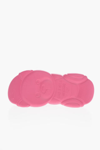 COUTURE! Rubber TOY Mules with Embossed Logo