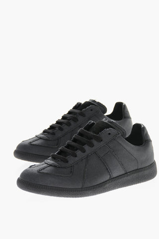 MM22 Lace-up REPLICA Coated Cotton Sneakers