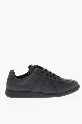 MM22 Lace-up REPLICA Coated Cotton Sneakers
