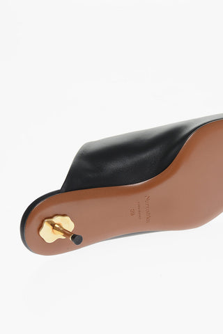 Mules in Pelle SHAKKA con Punta Squadrata 4cm