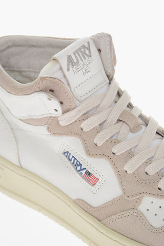 Leather MEDALIST MIST Sneakers with Suede Detail