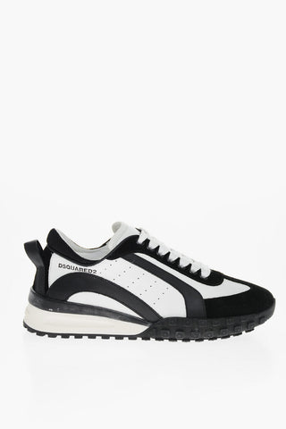 LEGEND Two Tone Leather and Sude Sneakers