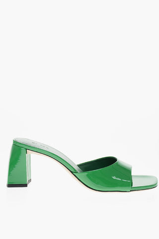 Mules in Vernice ROMY con Tacco Squadrato 7cm