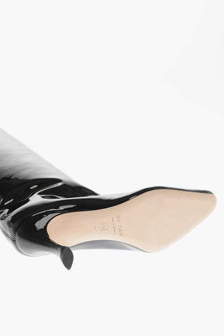 Over the Knee STEVIE Patent Leather Boots 8cm