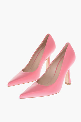  LEONIE HANNE Spool Heel Leather Pumps 9cm