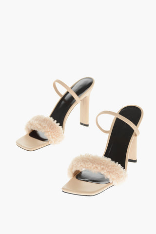 Sandali in Pelle ADA con Dettaglio in Shearling