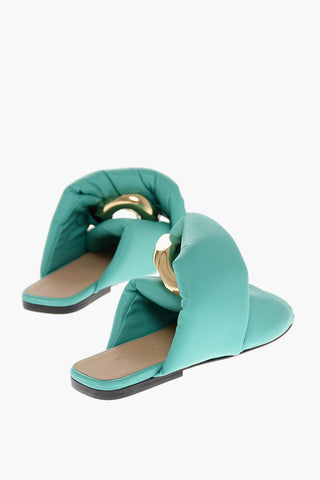 Slippers CARGO in Eco-pelle con Catena