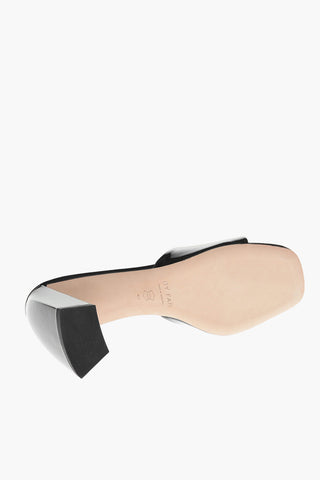 Mules in Vernice MICHELE con Tacco Squadrato 7cm