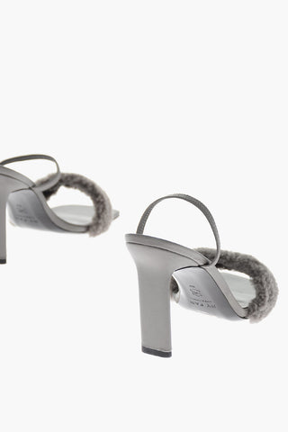 Sandali in Pelle ADA con Dettaglio in Shearling