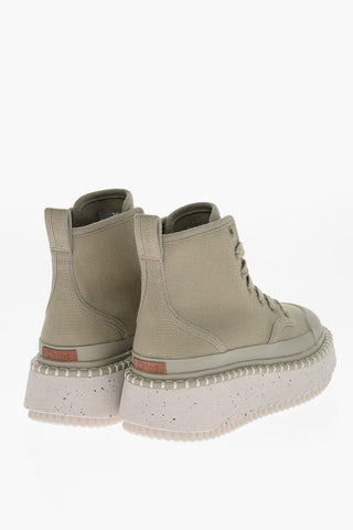 Stivaletti Allacciati LILLI in Canvas