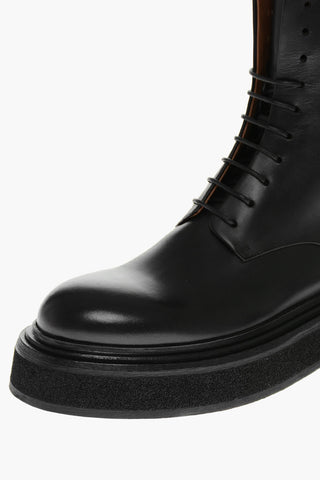 Anfibi Allacciati ZUCCONE con Zip Interna