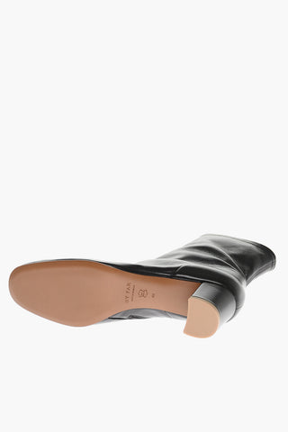 Stivaletti in Pelle SOFIA con Zip Interna 6cm