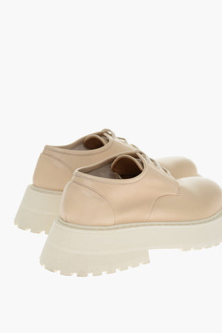 Leather MICARRO Derby Shoes with Carrion Sole